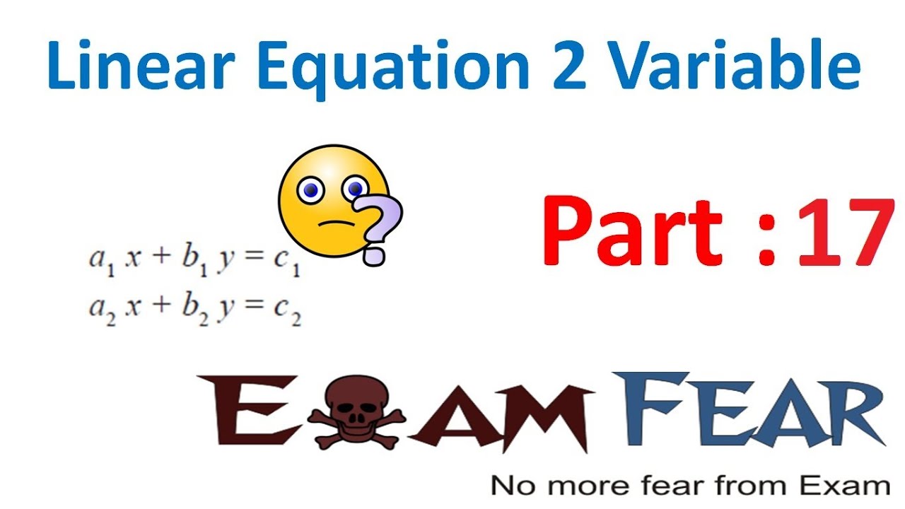 Maths Pair of Linear Equation in two variable part 17 (Equation reducible to linear form) CBSE