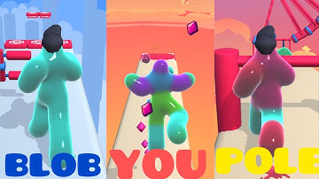 BLOB RUNNER 3D (NEW FUNNY ANİMATİON HOUSE)#gameplay #mobilegame #android