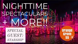 Disney Nighttime Spectaculars + Future Of Disneyland And Walt Disney World !!