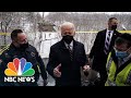 Biden Visits Collapsed Pittsburgh Bridge: 'We're Going To Fix Them All'