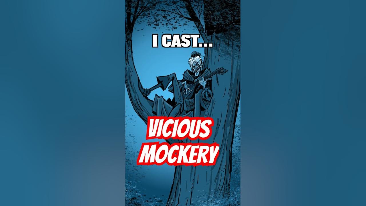I CAST VICIOUS MOCKERY Song by @tomcardy1 I CAST VICIOUS MOCKERY Song by @tomcardy1
