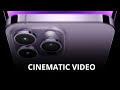 How to create a cinematic with an iphone
