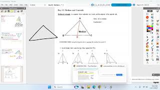 Geometry AB Nov 17th - Unit 5 Day 3 - Medians & Centroids
