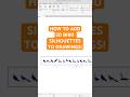 How to Add 2D Bird Silhouettes to Drawings #Shorts