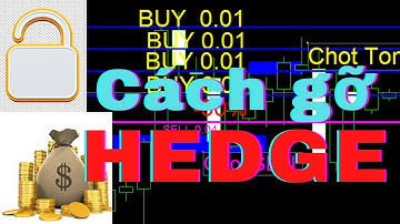 Một số cách gỡ HEDGE - Trader nào cũng cần phải biết để cứu tài khoản