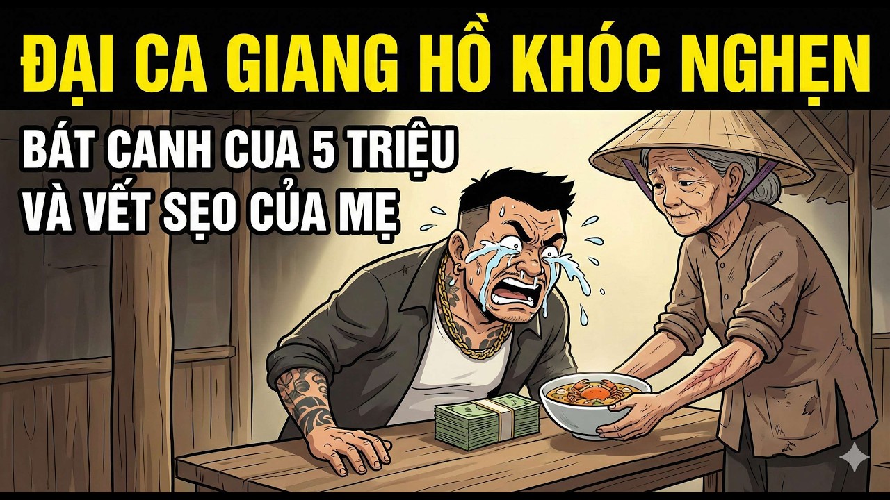 Mẹ Già Bán Rau Bị Đại Ca Ép Nấu Canh Cua Mỗi Ngày: Cái Kết Khi Vết Sẹo Được Hé Lộ