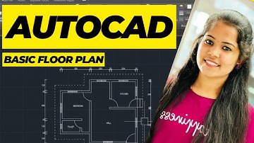 AUTOCAD BASIC FLOOR PLAN