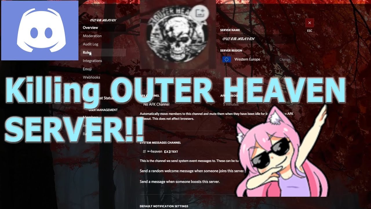 Discord Destroying OUTER HEAVEN Server!! YouTube