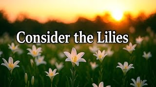 Consider the Lilies (Matthew 6:28–29) — Scripture Song (Classic Hymn)  [Official Lyric Video]