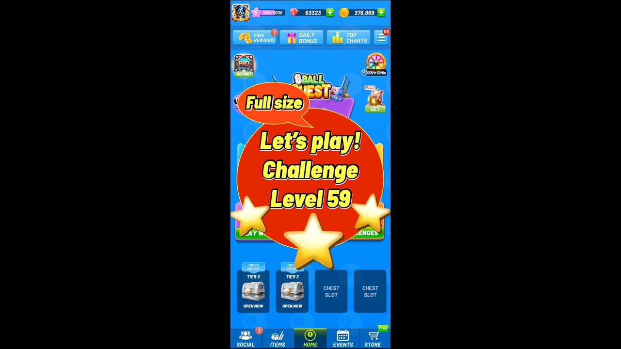 [Full] Let's play Challenges: Level 59👐🙌🤲👐🙌🖐️✌️✌️