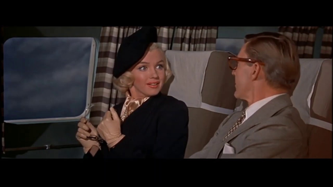 How To Marry A Millionaire | Marilyn Monroe Glasses | Airplane scene