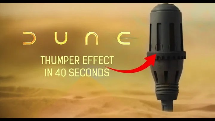 Dune: Part Two  |  Sand Thumper Effect  |  How to make FX