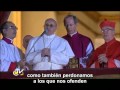 Fumata Blanca - Anuncio Habemus Papam Franciscum - Primer discurso y bendición del Papa Francisco