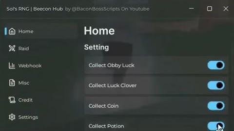 *NEW* Sol’S RNG Script (PASTEBIN 2025) *NO KEY*