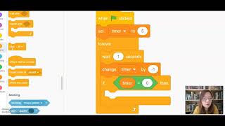 Byte-Sized Coding Time - How to Create a Timer in Scratch Profile