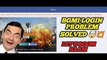 WAIT KHATAM 🤯🤯 | FACEBOOK LOGIN PROBLEM SOLVED 🤯 || VB DEADLY GAMING || #goodnews #bgmiloginproblem