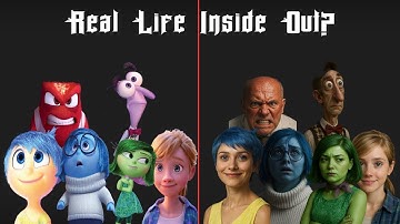 What If Inside Out Characters Were Real? 🧠🎭 | AI-Generated Realistic Joy, Sadness, Anger & More!