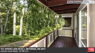 7541 SPRING LAKE DR #C-1, BETHESDA  MD