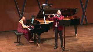 Aaron Copland - Duo for Flute & Piano | College Recital