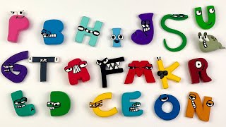 How To Make All Alphabet Lore With Clay