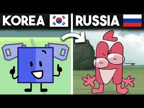 The Most Popular Object Show In Each Country