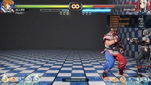 FIGHTING EX LAYER - Allen combo 4 bars