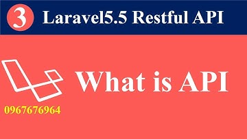 laravel5.5 what is restful api lesson 3
