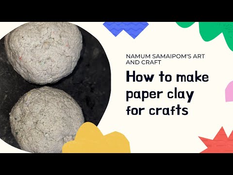 Video: Kuinka Tehdä Papier-mâché-naamioita