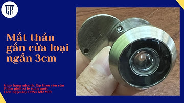 Mắt thần gắn cửa loại ngắn 3cm