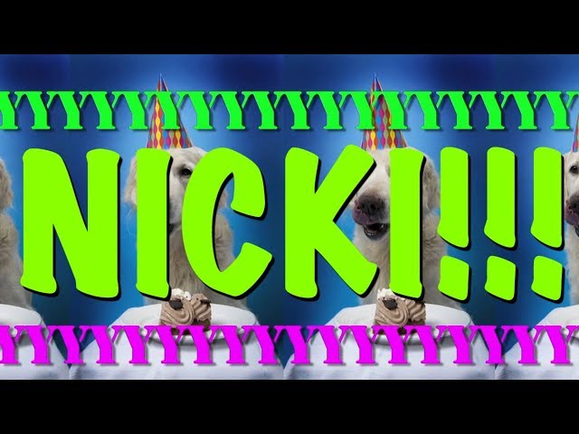 HAPPY BIRTHDAY NICKI! - EPIC Happy Birthday Song