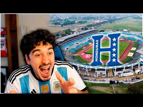 🇦🇷 ARGENTINO REACCIONA al ESTADIO OLÍMPICO METROPOLITANO de SAN PEDRO SULA 🇭🇳