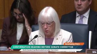 Sonderling Faces Senators During Confirmation Hearing