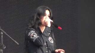 Lacuna Coil -- I Don&#39;t Believe In Tomorrow (Live @ BEST CITY 2013) HQ 14.07.2013, UKRAINE