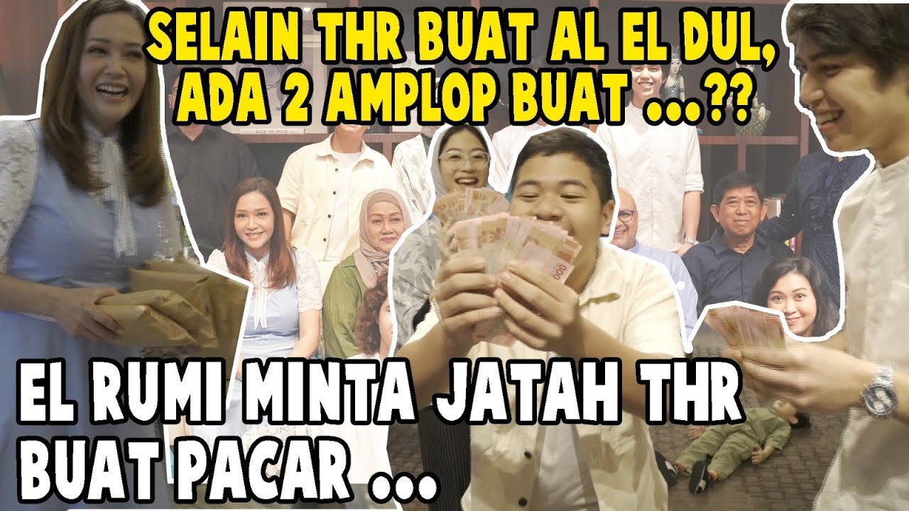 KEPOIN AMPLOP THR ALELDUL DARI BUNDA MAIA & DADDY IRWAN..KEPONAKAN MINTA THR 50 JUTA?!