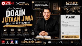 Doain Jutaan Jiwa2 Melalui Streaming agar Indonesia & Bangsa2 mengenal Tuhan Yesus Juru Slamat Dunia