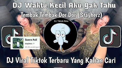 DJ WAKTUKU KECIL AKU GAK TAU YANG MUNGIL MUNGIL | FUNKOT TEMBAK TEMBAK DOR DOR SOUND Stayherz VIRAL