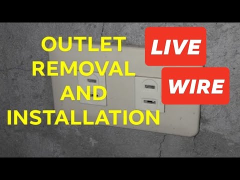 OUTLET INSTALLATION / Removal Procedure on Live Circuit | 2 gang wiring