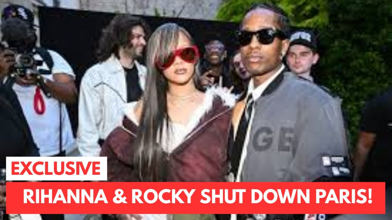 “Rihanna & A$AP Rocky STEAL Paris Fashion Week — Celebs Can’t Compete!”