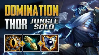 ABSOLUTE DOMINATION with Thor Jungle AND Solo (SMITE Conquest)