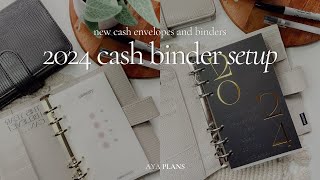 Setting Up My Cash Binders for 2024 | NEW Cash Envelopes and Binders