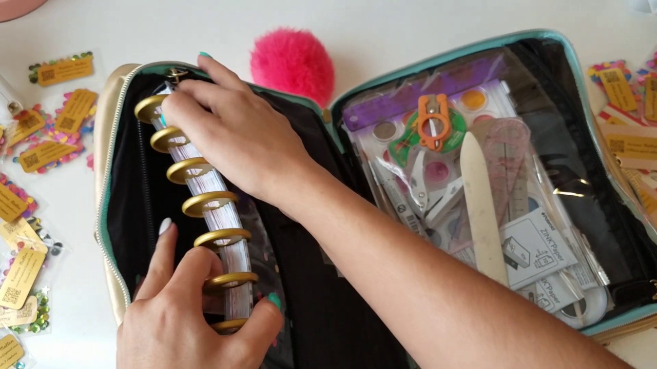 Whats in my Planner bag for PlannerCon 2017? YouTube