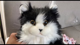 Chongker stuffed cat backpack & handbag - is it really realistic?