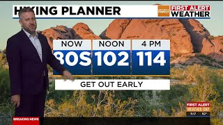 First Alert Weather Day keeps scorching heat coming for week ahead