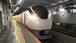 E657系 特急ときわ K5編成 品川駅発車