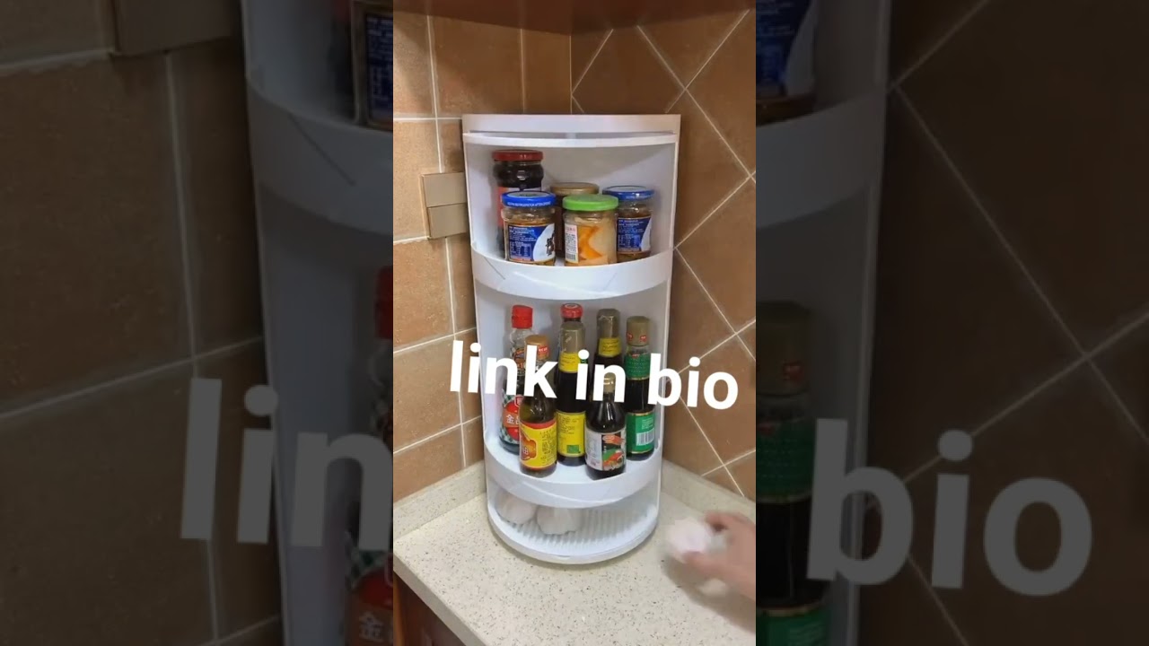 corner rotatable cabinet Link in bio 