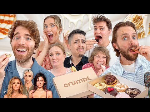 Tasting The Crumbl Kardashian Collab With Shane, Morgan, My Mom, And Spencer!!!