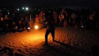 Miami Winter Moon festival 2017 - Fire dancer 2