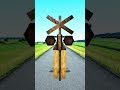 鼻から何かが飛び出す踏切たち #Shorts