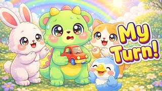 Mini Tora Learns To Wait Toy Car Cartoon For Kids Mini Tora World