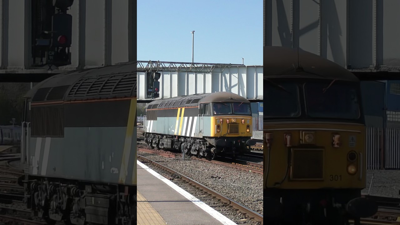 Class 56 arriving at Chester 